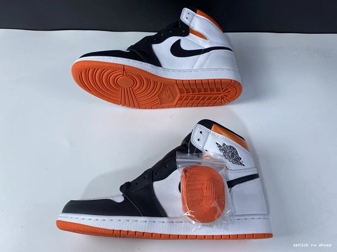 Cheap Orange QuickDry Jordan1 Retro Electro 3737 555088- 1029